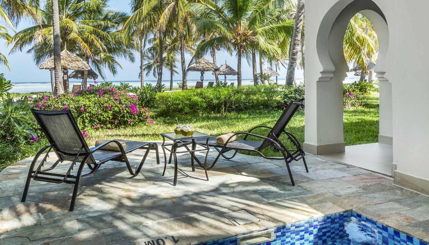 Ocean Front One Bedroom Villa