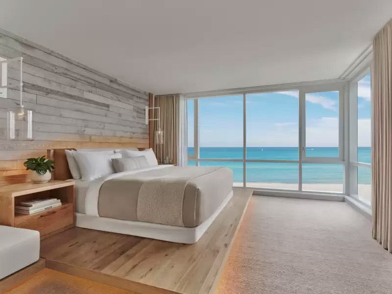Ocean Front Two Bedroom Suite with Balcony