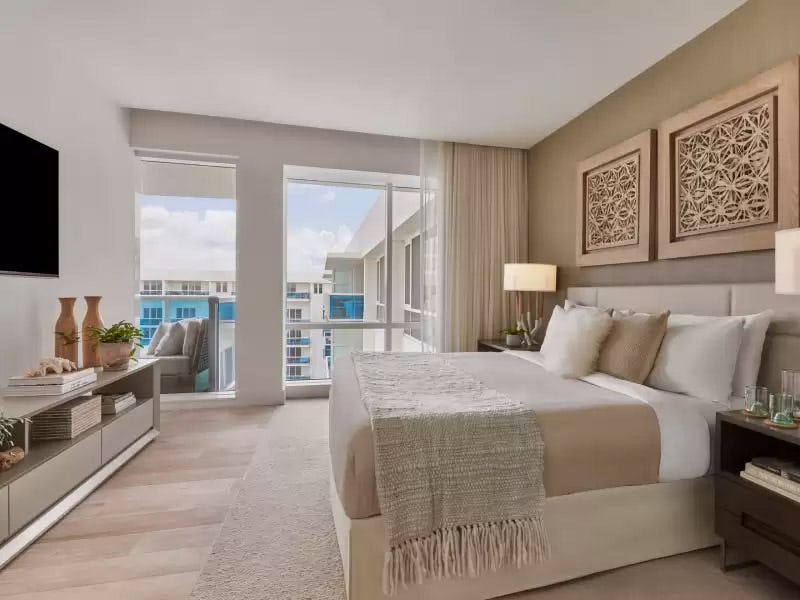 Ocean View Two Bedroom Penthouse with Balcony