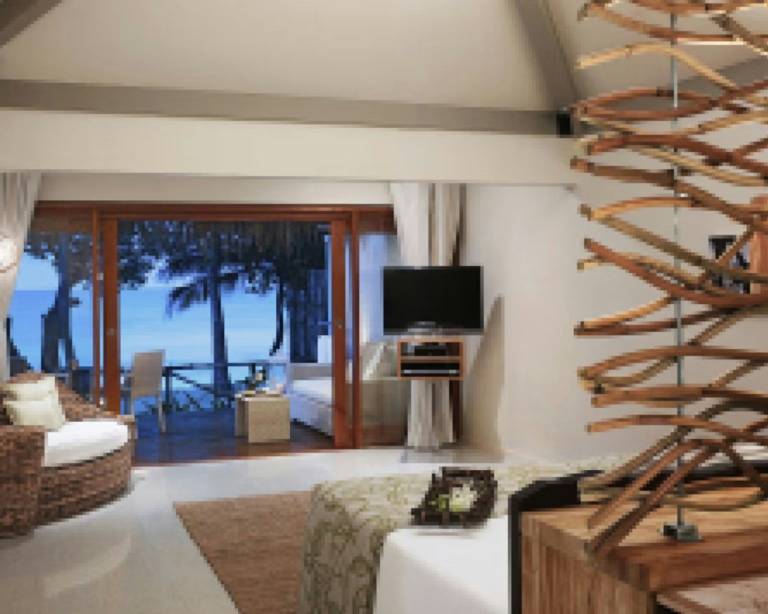 Deluxe Beach Villa Twin Bed