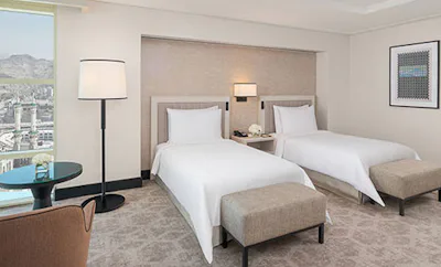 Deluxe Club Twin Partial Kaaba View