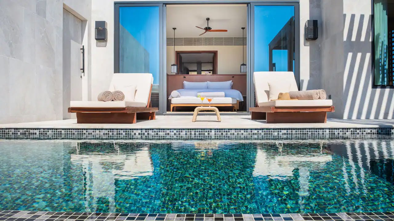 2 Twin Beds Pool Villa