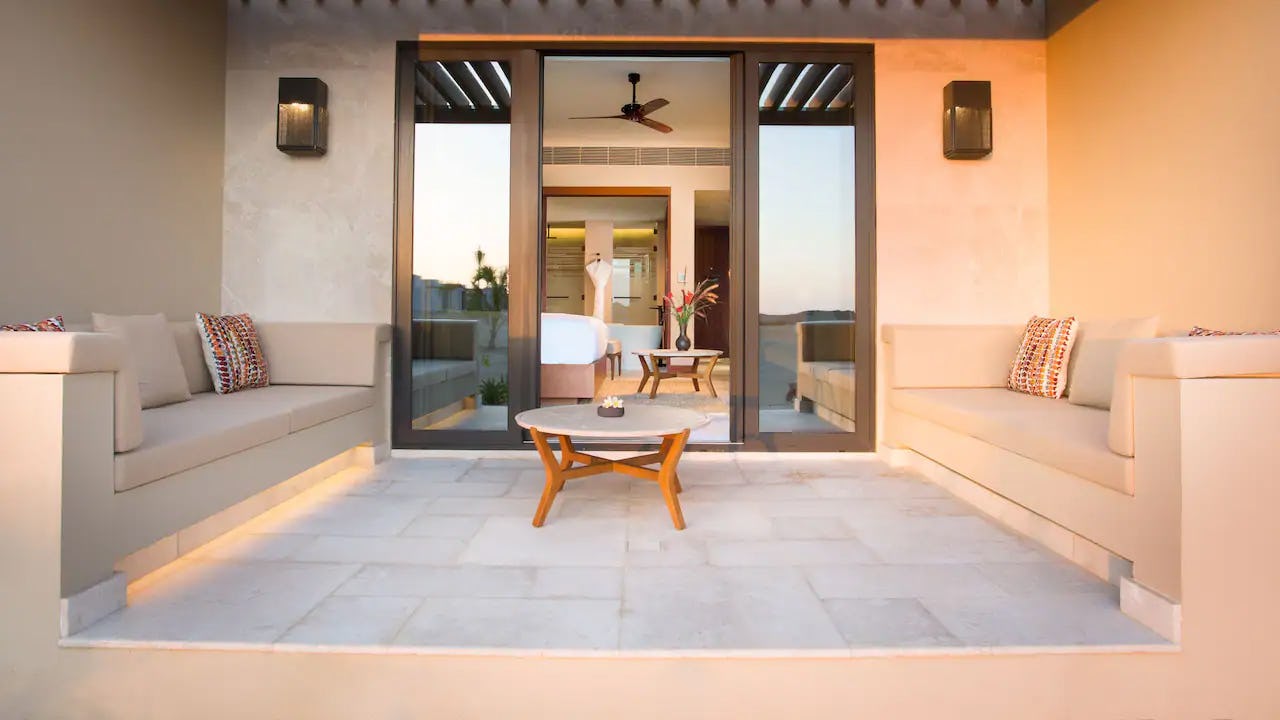 2 Twin Beds Terrace with Sea View