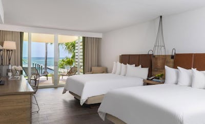 Oceanfront Room Two Queen Beds with Lanai