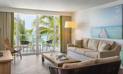 Standard Oceanfront One Bedroom Suite Two Queen Beds