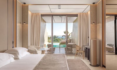 JUNIOR SUITE SEA VIEW UPPER FLOOR | PRIVATE POOL