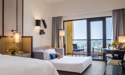 Sea Front View Family Room With Balcony