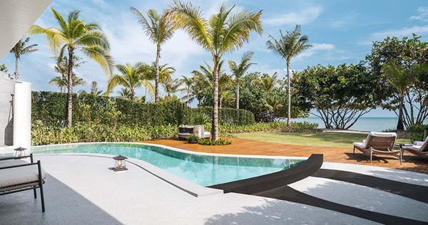 TWO BEDROOM BEACHFRONT POOL VILLA