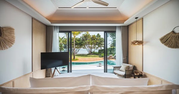 TWO BEDROOM BEACHFRONT POOL VILLA