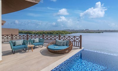 Over Water Pool Villa