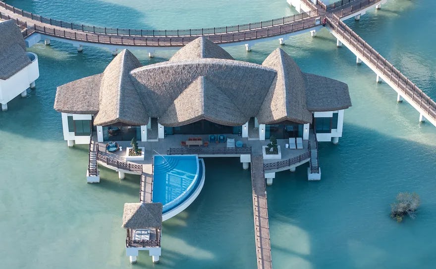 Two Bedroom Royal Over Water Pool Villa