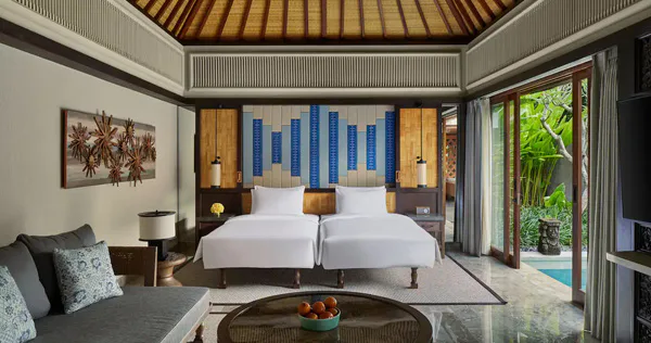 1 Bedroom Garden Villa with 2 Twin Beds