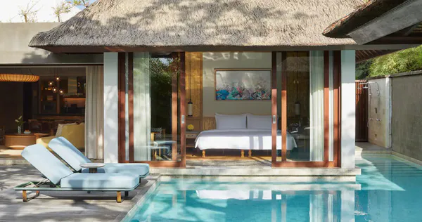 2 Bedroom Beach Villa with 2 Twin Beds in each room