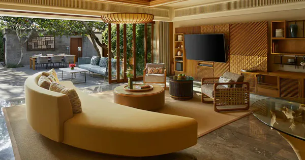 2 Bedroom Beach Villa with 2 Twin Beds in each room