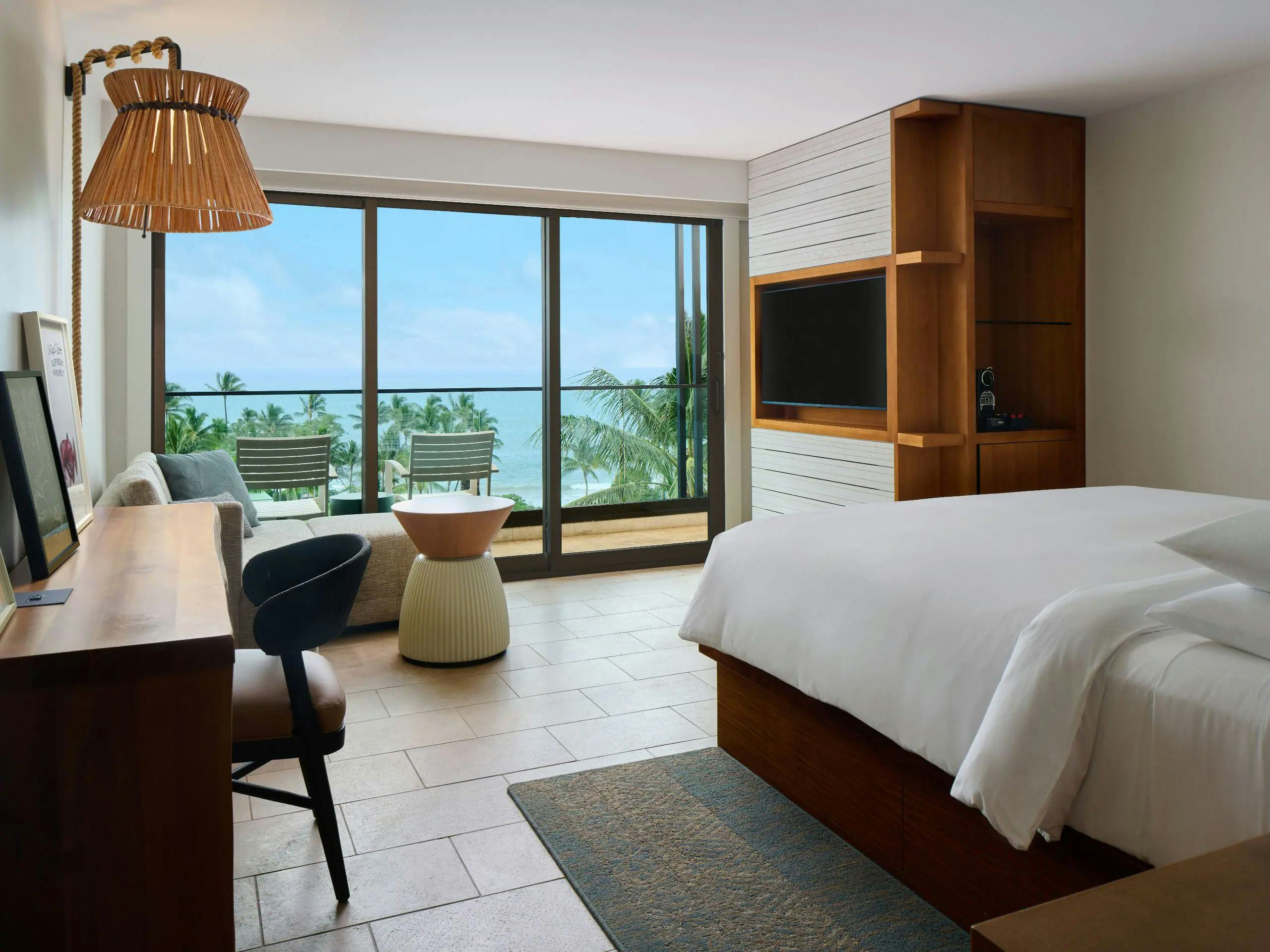 1 King Bed Ocean View