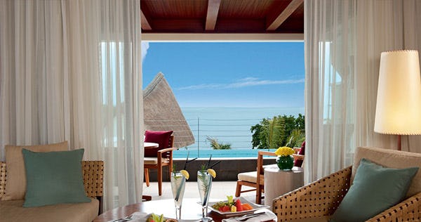 Luxury Pool Suites with partial Seaview