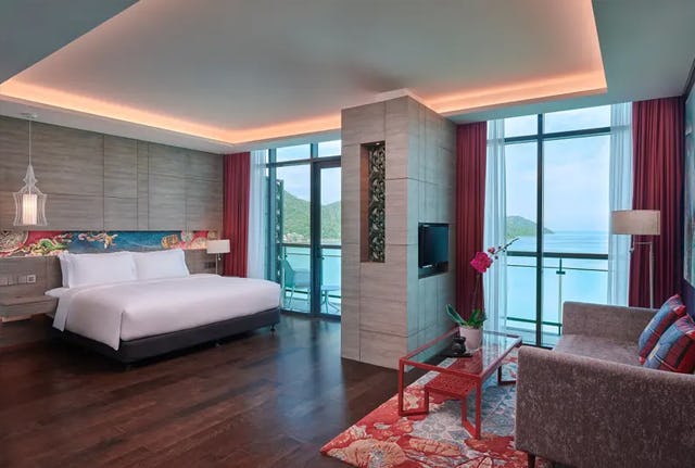 Family Connecting Seaview Room