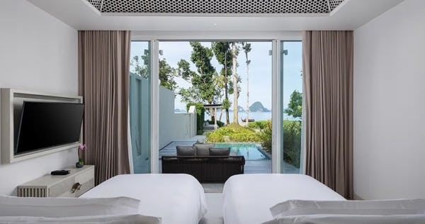 Two-Bedroom Beachfront Pool Villa