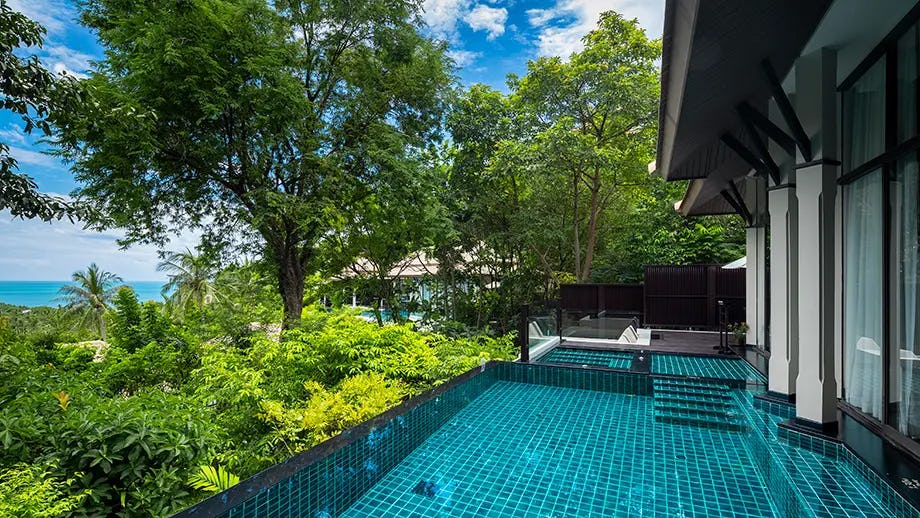 Wellbeing Sanctuary Pool Villa - Partial Ocean View