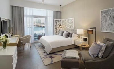 Sea View Studio Apartment with Balcony