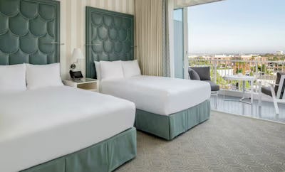 2 Double Beds Deluxe Room with Terrace