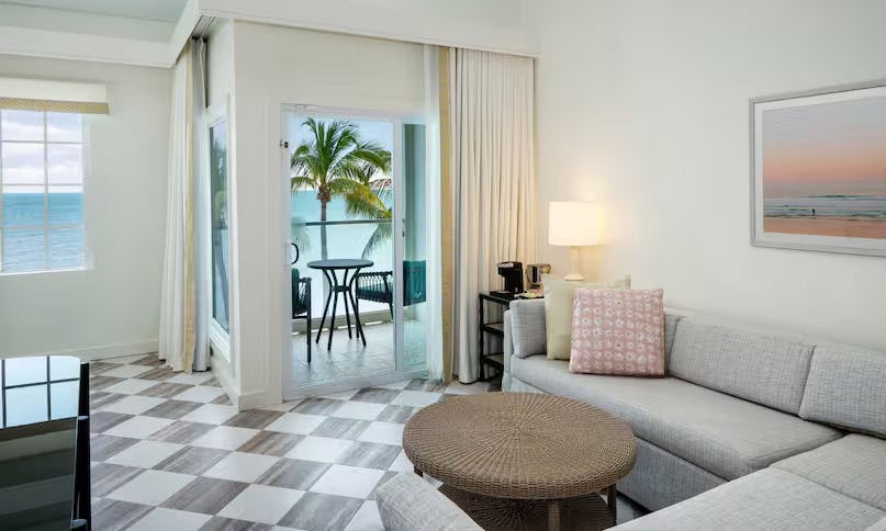 Oceanfront Suite with Balcony - King