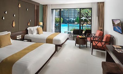 Deluxe rooms (Pool access)