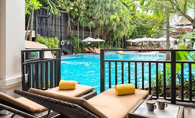 Deluxe rooms (Pool access)