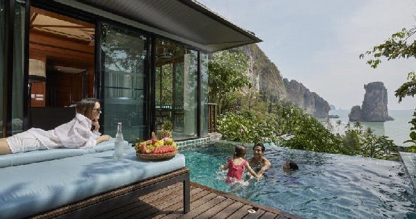 One Bedroom Ocean Facing Villa with Pool