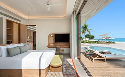 One-Bedroom Sunset Beach Pool Villa