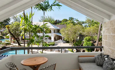 Luxury Poolside Room