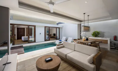 Two bedroom deluxe pool villa