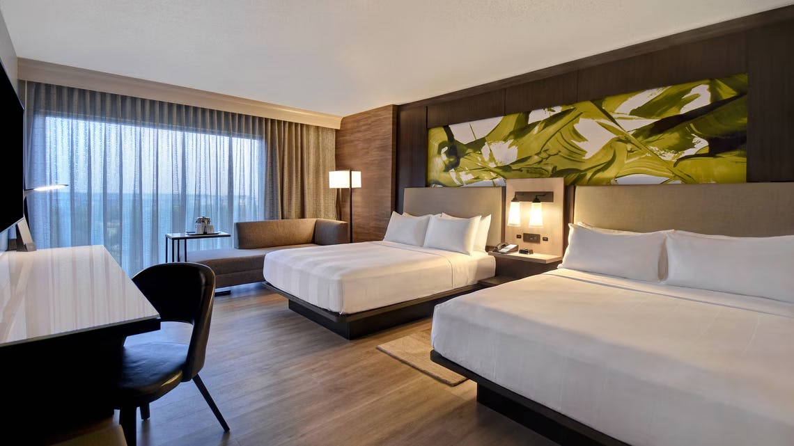 Concierge level, Guest room, 2 Queen(s)