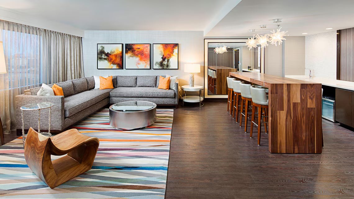 Presidential Suite, Presidential Suite, 1 King, Sofa bed