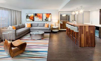 Presidential Suite, Presidential Suite, 1 King, Sofa bed