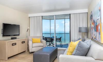 Beachfront View One Bedroom Suite