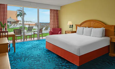 Pool View w/ Patio 1 King Bed