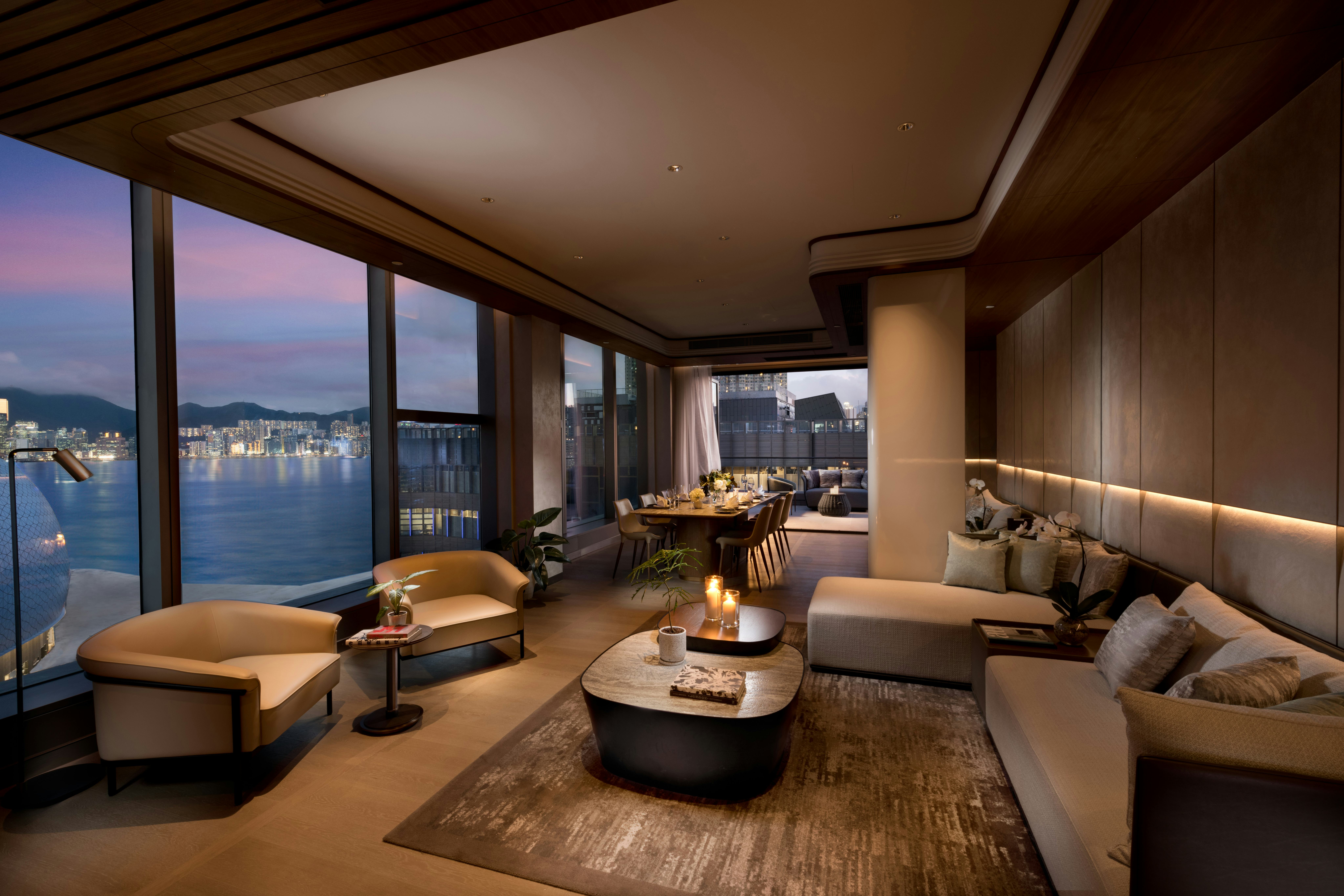 Garden Penthouse Harbour View Two-Bedroom Suite