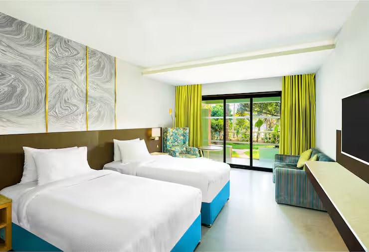 Premium Twin Room with Garden Access