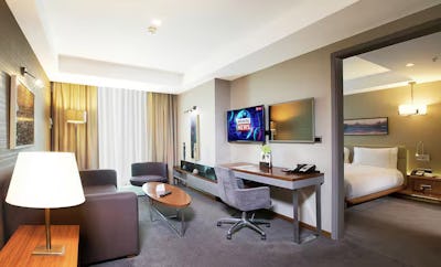 King Suite with Separate Living Room