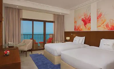 Family Guest Room With Balcony And Sea View