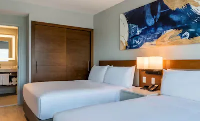 Pool View 2 Queen Beds 1 Bedroom Suite