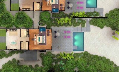 Beach Villas with Pool