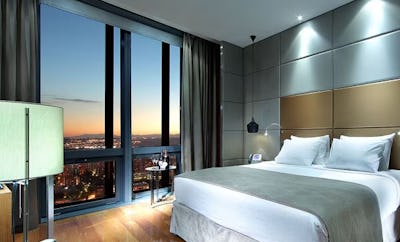 Skyline room with views