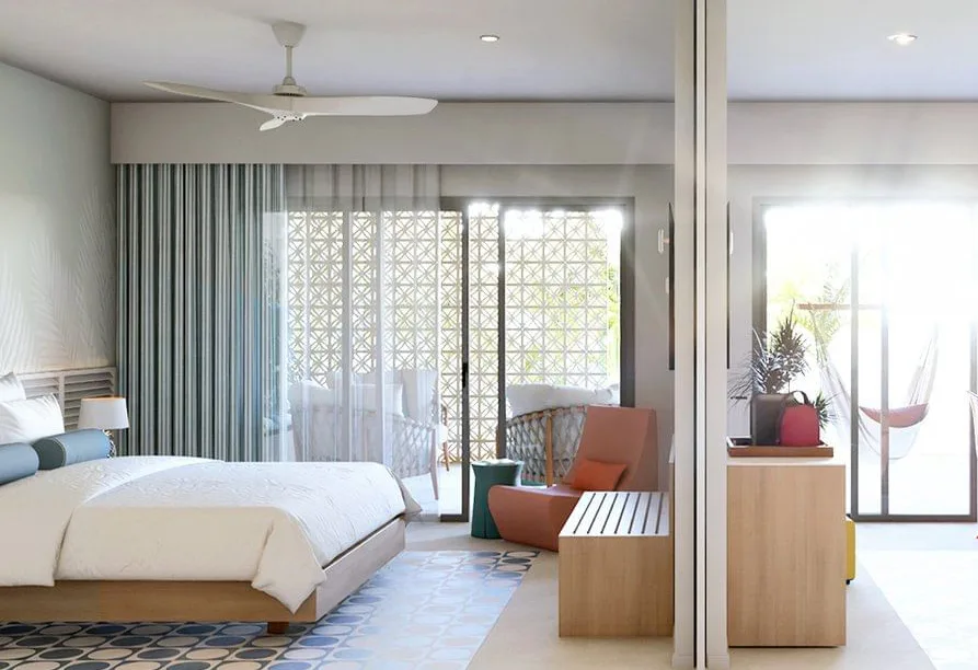 Master Suite Pool View