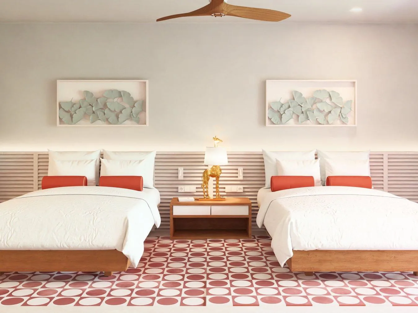 Premium Garden View, 2 Double