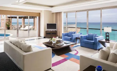 Infinite Ocean Front Penthouse Three Bedroom Suite