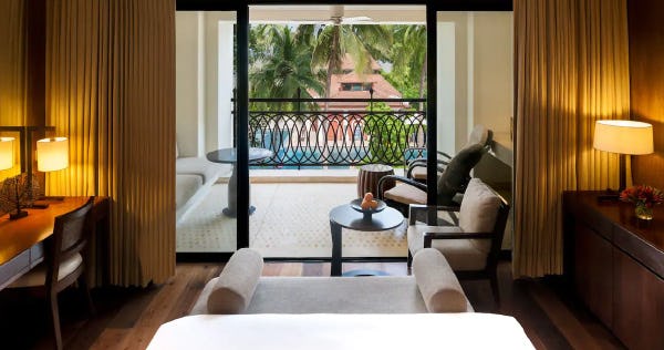 1 King Bed With Balcony Pool View