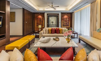 Presidential Suite With Living Room and Balcony