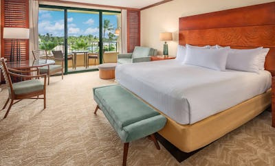 1 King Bed Partial Ocean View